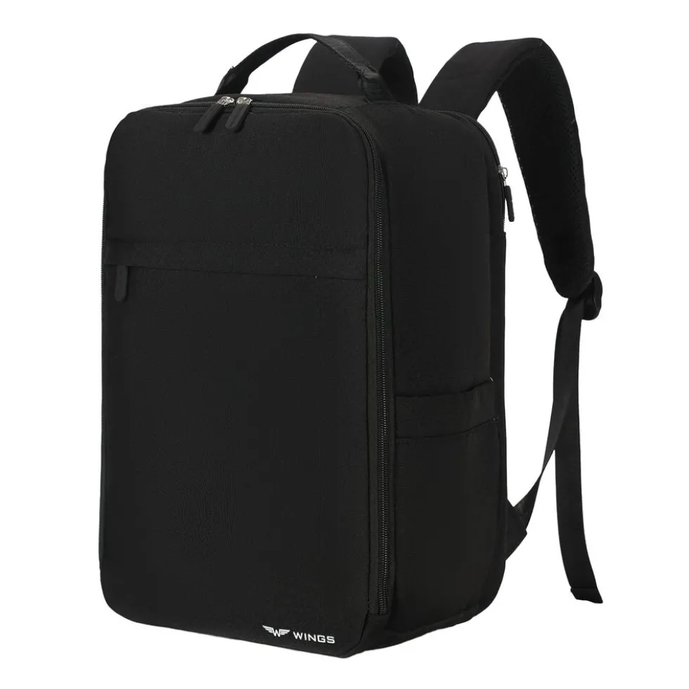 Plecak turystyczny Wings, 20 l, czarny