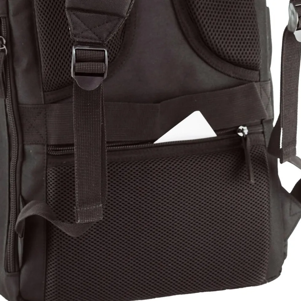 Plecak zwijany Wings Trogon, 16 l, czarny