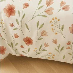 Pościel bawełniana 140 x 200 cm Pation Home Vivienne, maki