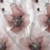 Pościel satynowa 140 x 200 cm Home Satin, pudroworóżowa w duże kwiaty