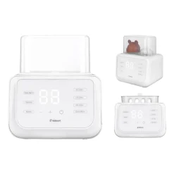 Podgrzewacz do mleka Kidnort Håp 4 w 1, 250 W, na 2 butelki, biały