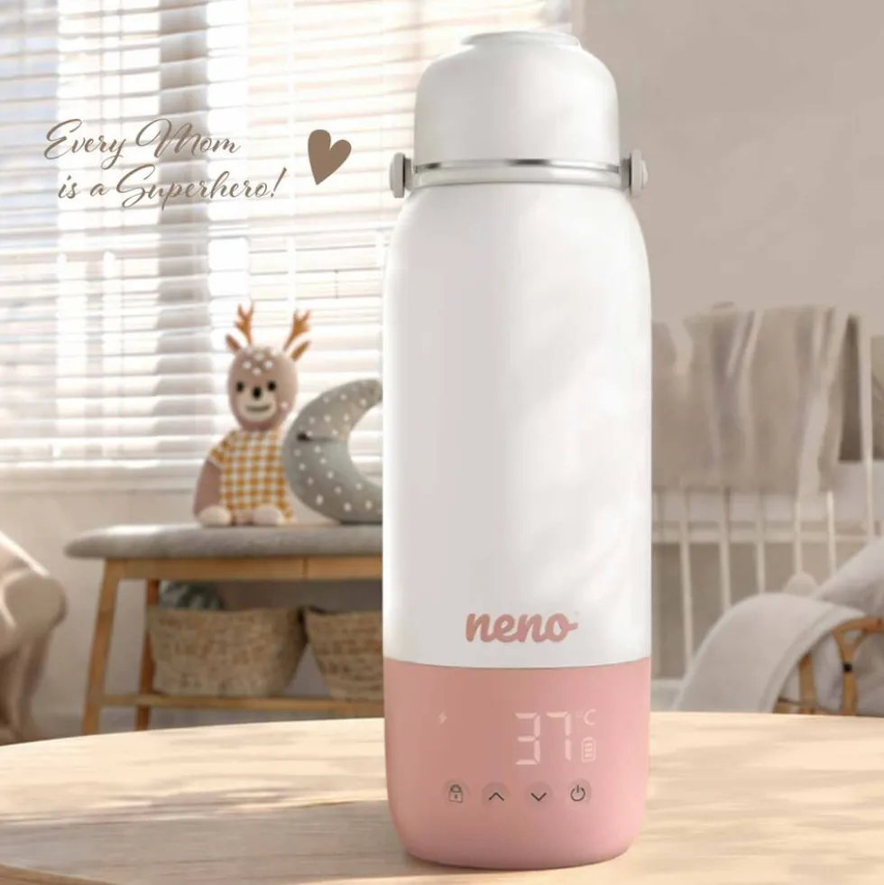 Podgrzewacz do mleka Neno Luvio, 120 W, z funkcją gotowania wody, biały