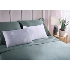 Poduszka ortopedyczna Smukee Home Aloe Vera 60 x 40, szara
