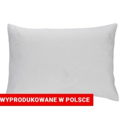 Poduszka ortopedyczna Smukee Home Aloe Vera 60 x 40, biała