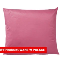 Poduszka Pierze 50 x 60 cm AMW, kacze pierze i puch, różowa