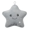 Poduszka świecąca Domarex Shiny Star LED, szara