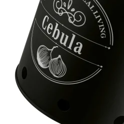 Pojemniki do przechowywania warzyw Tadar, 3 sztuki, czarne