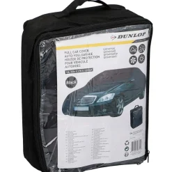 Pokrowiec na samochód Dunlop, XL, wodoodporny, czarny