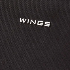 Portfel damski Wings Willow WLL02, 19 x 10 x 2 cm, czarny