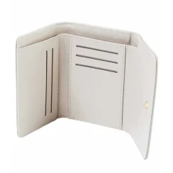 Portfel damski Wings Willow WLL01, 13 x 9 x 2 cm, beżowy