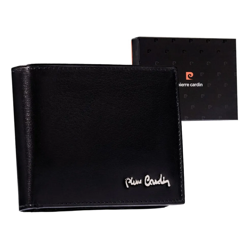 Portfel męski skórzany Pierre Cardin 8806-Tilak51, czarny