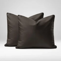 Poszewka na poduszkę 40 x 40 cm Pure Collection, 2 szt., mocha