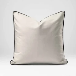 Poszewka na poduszkę z makosatyny 40 x 40 cm Pure Collection, 2 szt., ecru