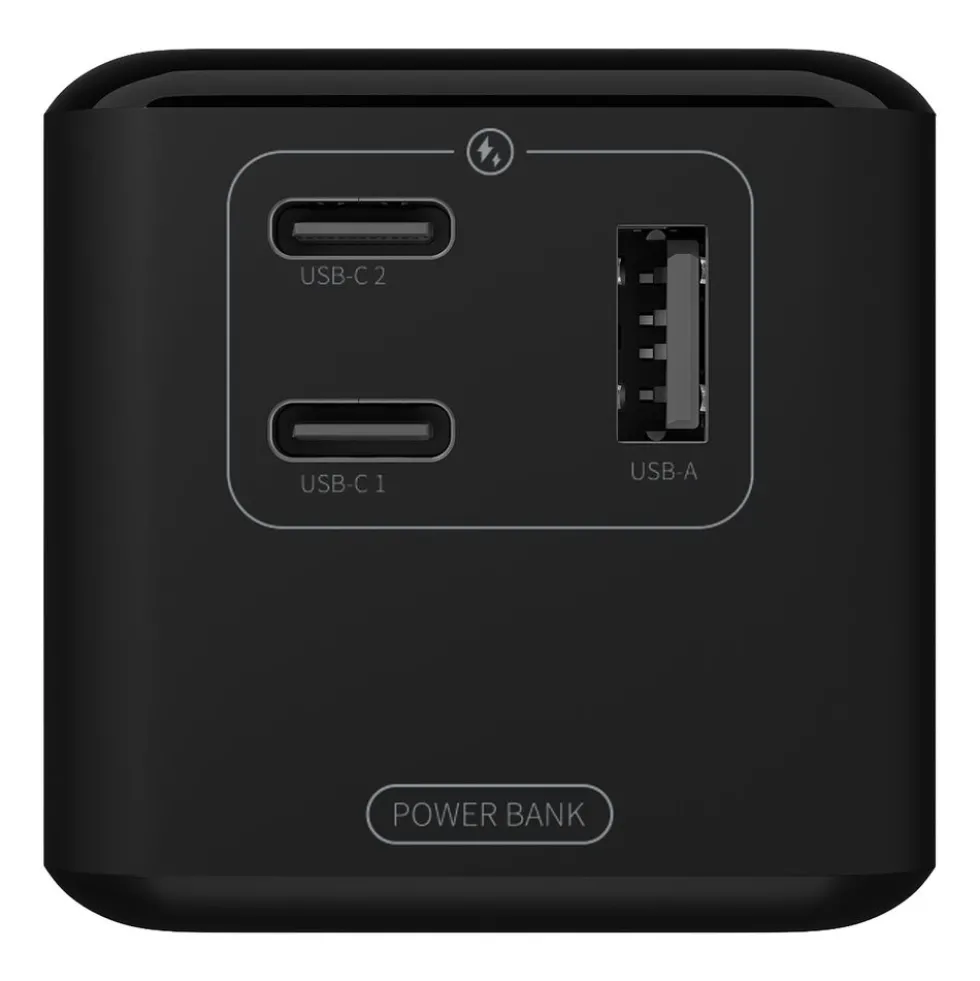 Powerbank Blow PB 30B, 27000 mAh, 140 W, z wyświetlaczem, czarny