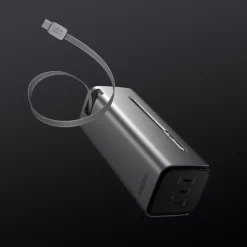 Powerbank EcoFlow Rapid Pro 20000 mAh, 230 W, z wbudowanym kablem, czarny