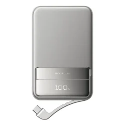Powerbank EcoFlow Rapid Qi2 10000 mAh, 65 W, srebrny