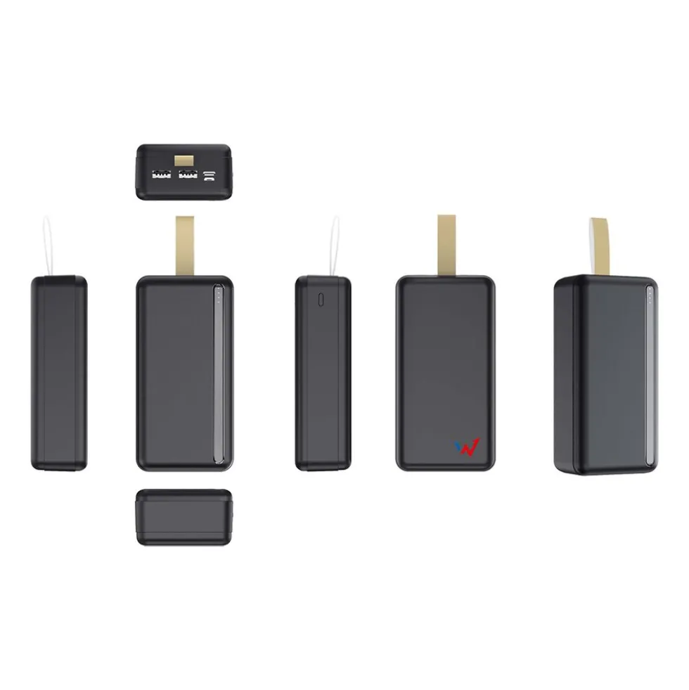 Powerbank Eveready WX30C, 30000 mAh, czarny
