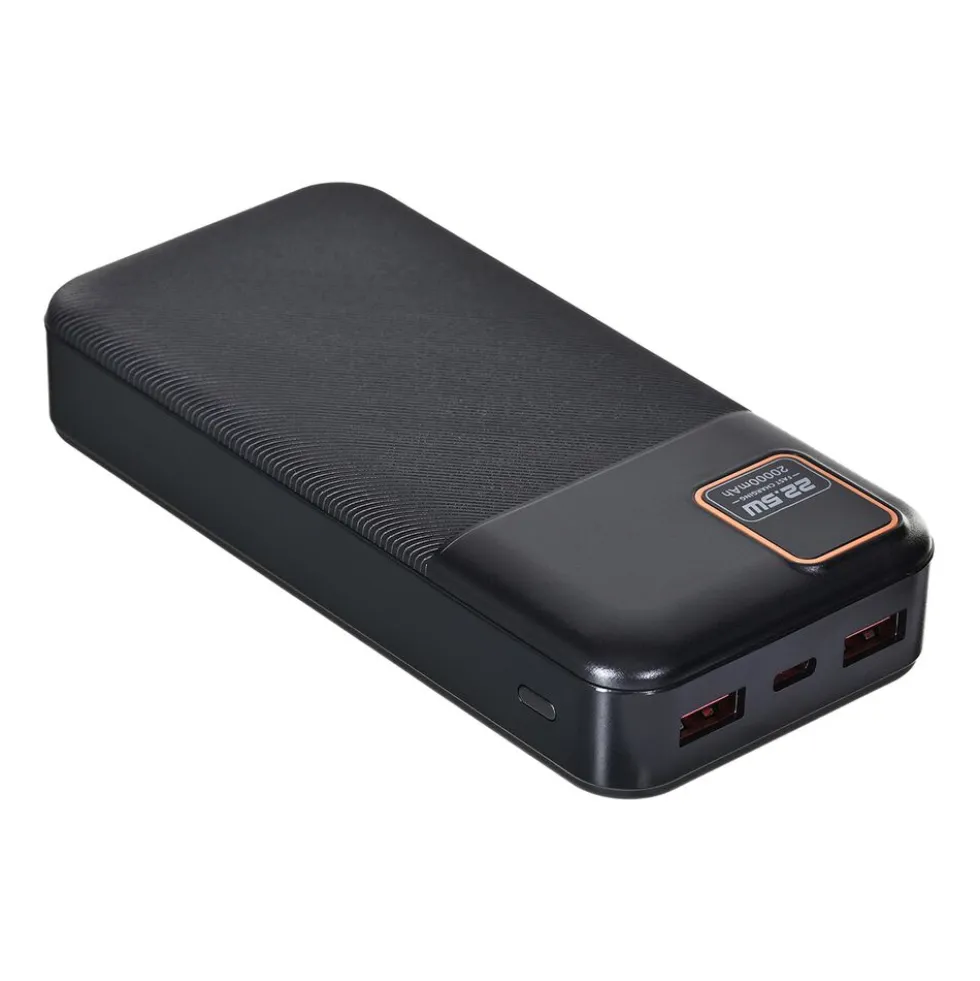 Powerbank Patona Premium Stark 4, 20000 mAh, 22,5 W, czarny