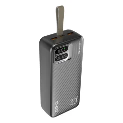 Powerbank Tracer Blaze, 30000 mAh, 65 W, czarny