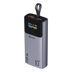 Powerbank Tracer Comet, 10000 mAh, 20 W, czarno-stalowy