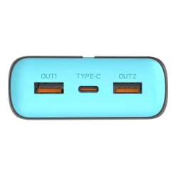 Powerbank Tracer EnerGen, 20000 mAh, szaro-niebieski