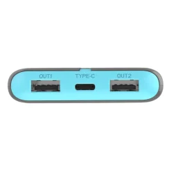 Powerbank Tracer EnerGo, 10000 mAh, szaro-niebieski