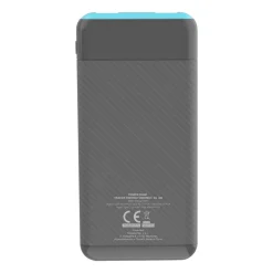 Powerbank Tracer EnerGo, 10000 mAh, szaro-niebieski