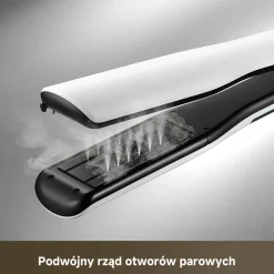 Prostownica do włosów Dreame AuraSteam, 2 w 1, biała
