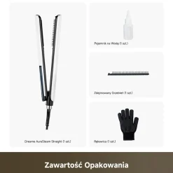 Prostownica do włosów Dreame AuraSteam, 2 w 1, biała