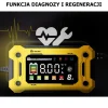Prostownik automatyczny 12V/8A Tracer DT128, z funkcją diagnozy i regeneracji