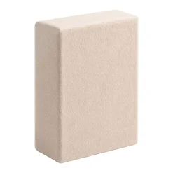 Prześcieradło frotte z gumką 180 x 200 cm Pation Home Luneo, ecru