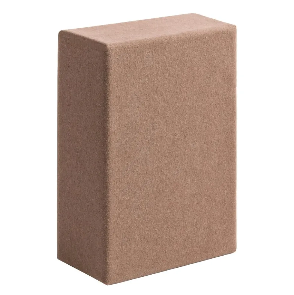 Prześcieradło frotte z gumką 220 x 200 cm Pation Home Luneo, ciemnobeżowe