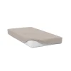 Prześcieradło z gumką 160 x 200 x 25 cm Soft Jersey, szare