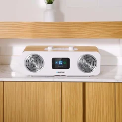 Radio internetowe Blaupunkt IR50DAB, Bluetooth, tuner DAB+/FM, kremowe