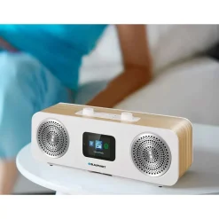 Radio internetowe Blaupunkt IR50DAB, Bluetooth, tuner DAB+/FM, kremowe