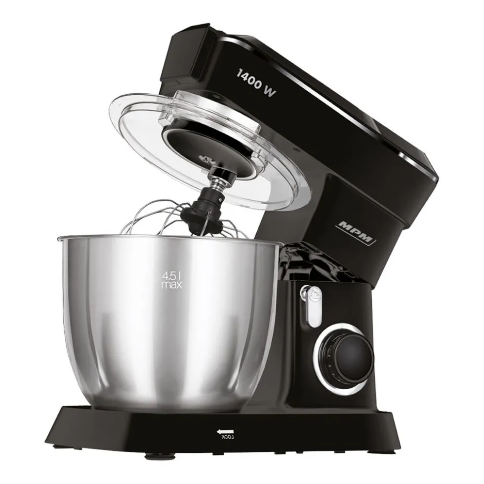 Robot mikser planetarny, 1400 W, z dwoma misami 4,5 i 5 l, MRK-25