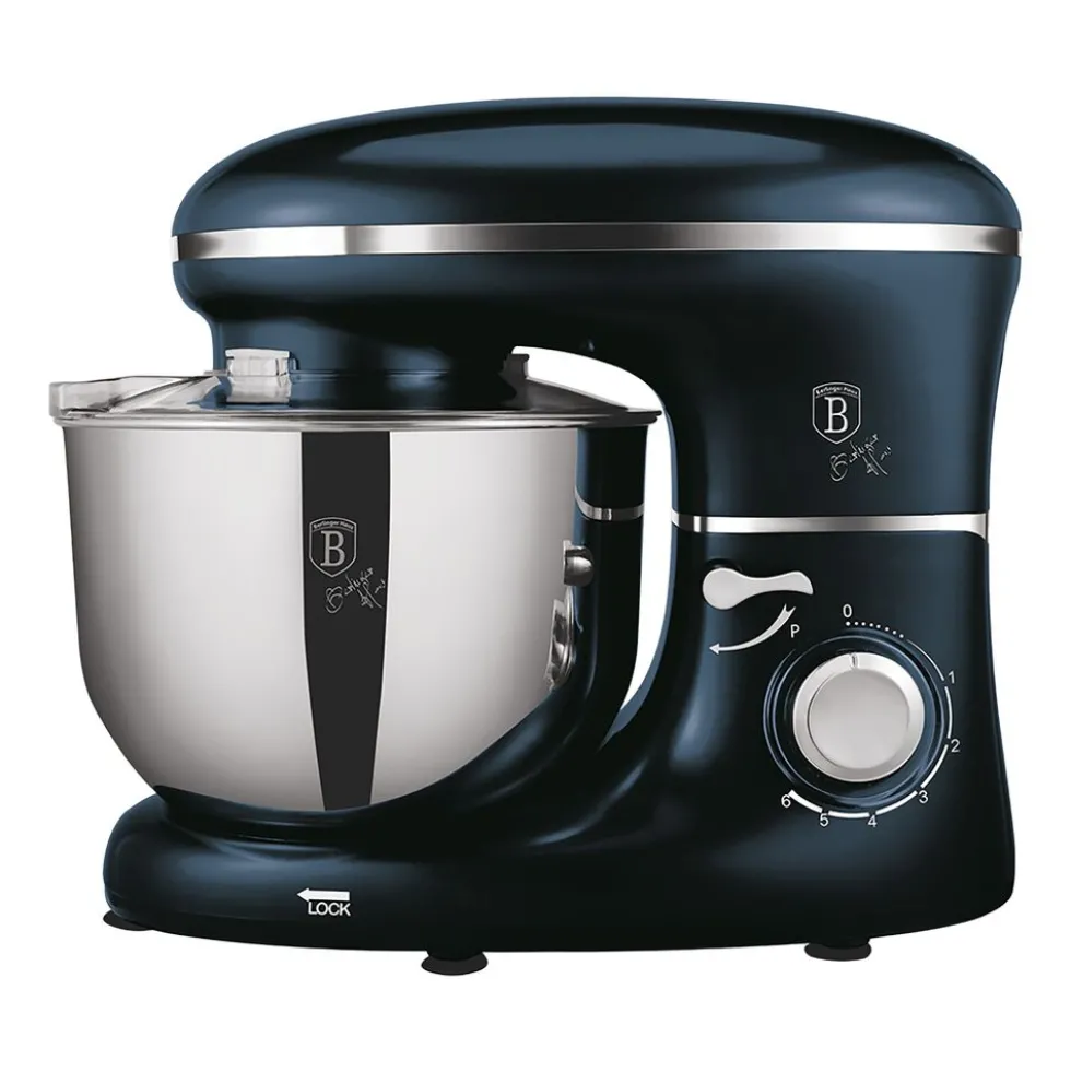 Robot planetarny Berlingerhaus Aquamarine, 1300 W, 6 l, 3 końcówki