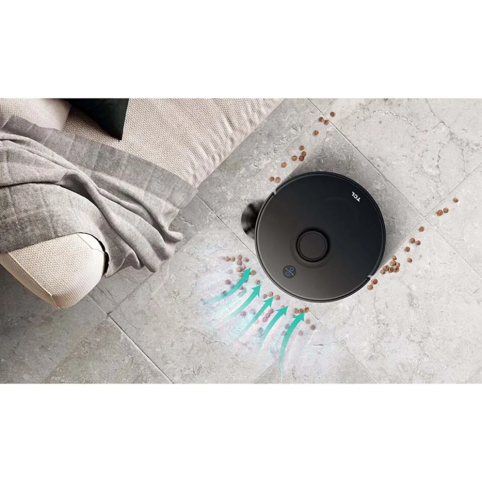 Robot sprzątający TCL Sweeva 6500 Black, 2700 Pa, 4 tryby pracy