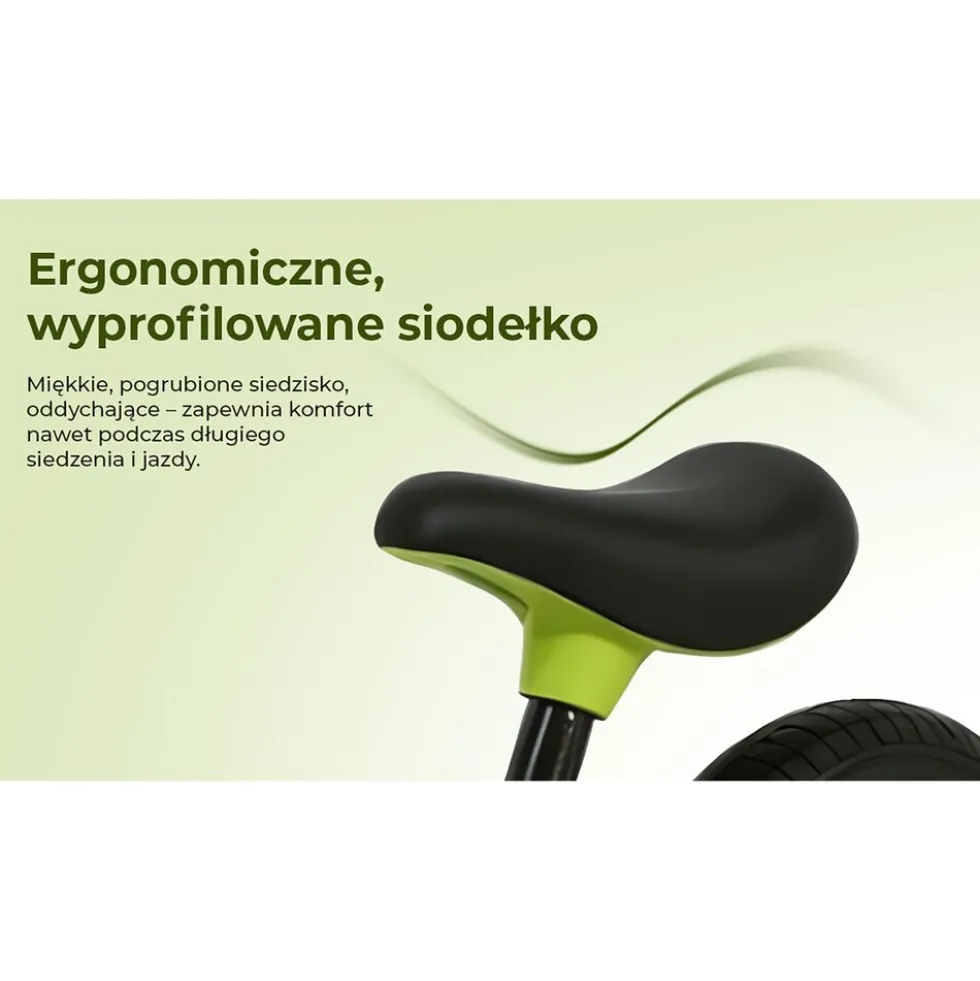 Rowerek biegowy Black Forest Speedykid, 12'', zielony