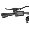 Rower elektryczny MTB Ancheer, 27,5”, czarny z niebieskimi elementami