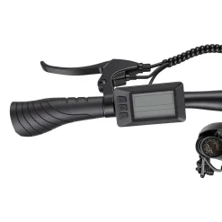 Rower elektryczny MTB Ancheer, 27,5”, czarny z białymi elementami
