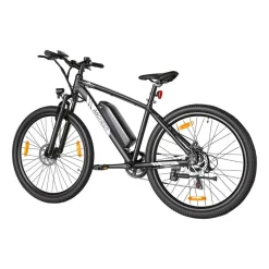 Rower elektryczny MTB Ancheer, 27,5”, czarny z białymi elementami