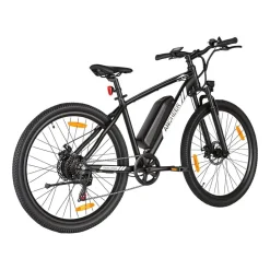 Rower elektryczny MTB Ancheer, 27,5”, czarny z białymi elementami