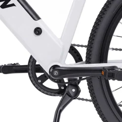 Rower elektryczny MTB Bikfun AMAK00054, koła 26'', biały