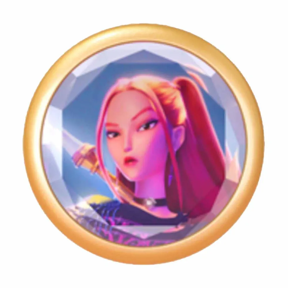 Slime Gui Gui KPop Demon Hunters Mira, różowy