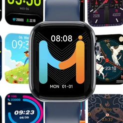 Smartwatch sportowy Imiki ST2, funkcja rozmów, granatowy