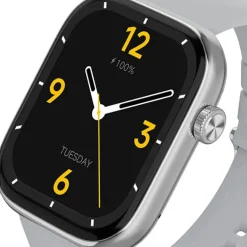 Smartwatch sportowy Imiki ST2, funkcja rozmów, srebrny