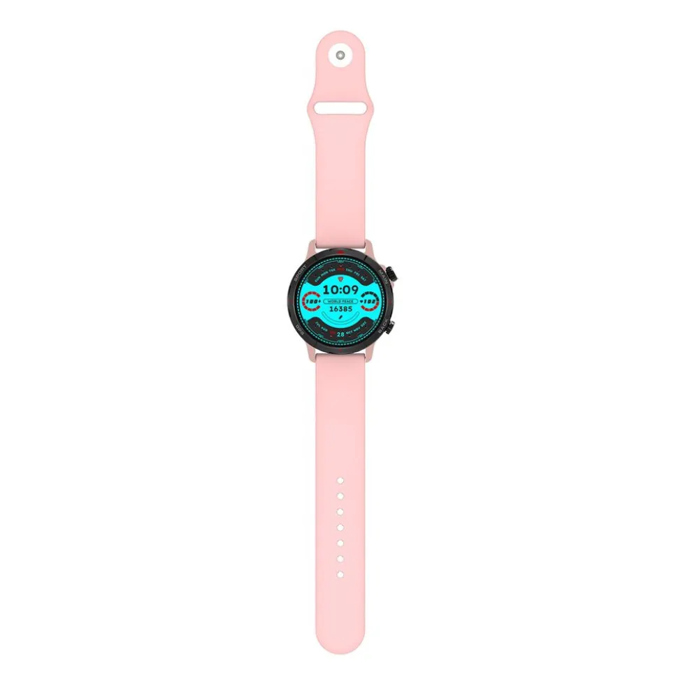 Smartwatch Tracer GP-Navi PK, wodoodporny, różowy