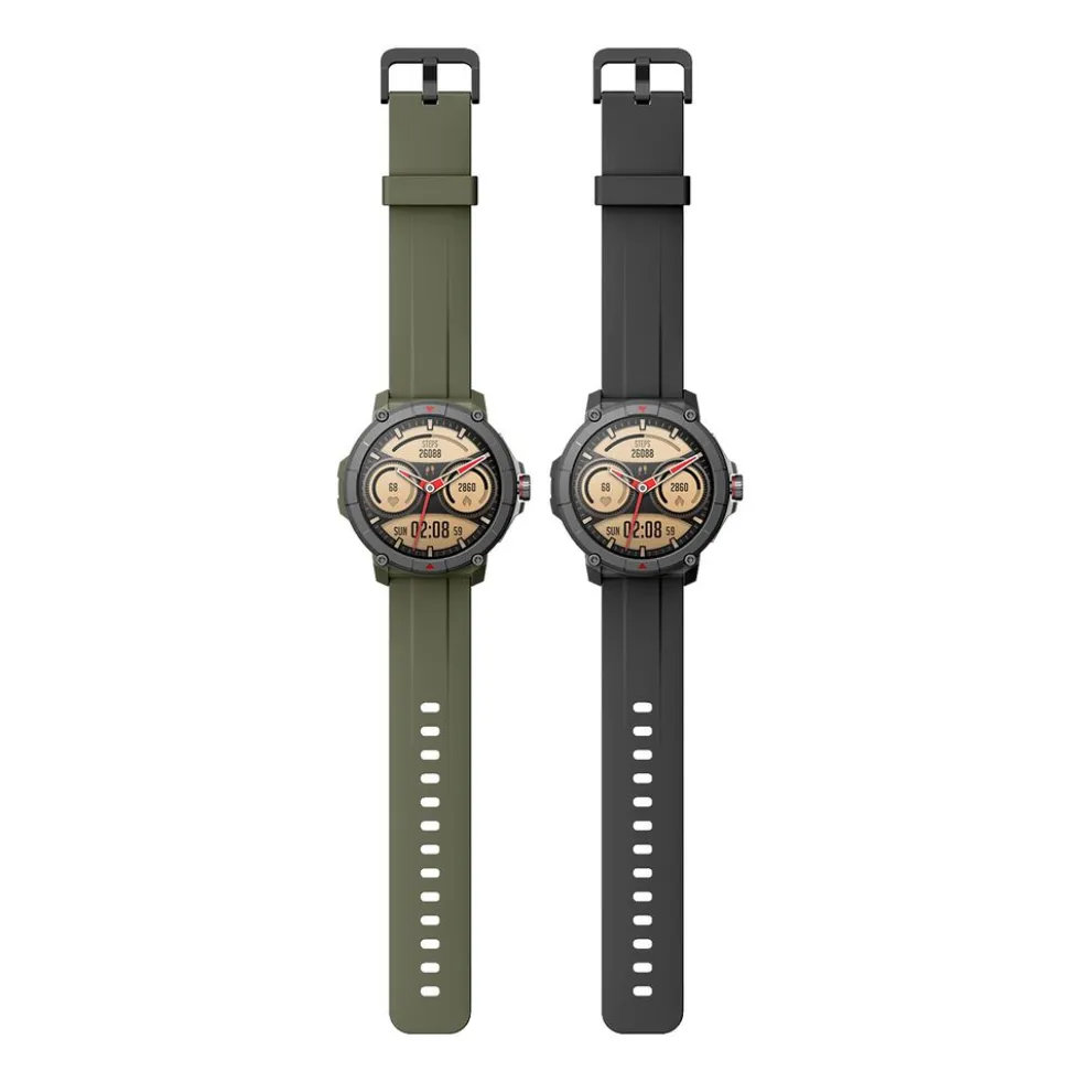 Smartwatch Tracer GP-Run, 1,38”, wodoodporny, 2 paski
