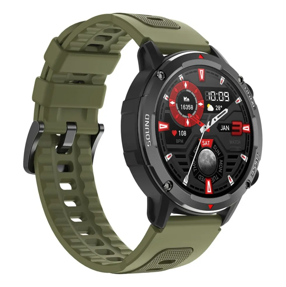 Smartwatch Tracer SMR11 Hero 1.39, 3 wymienne paski